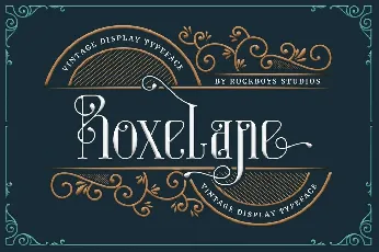 Roxelane font