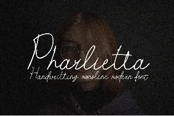 Pharlietta Demo font