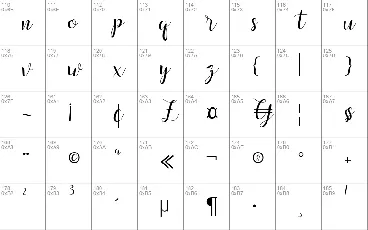 chalala font