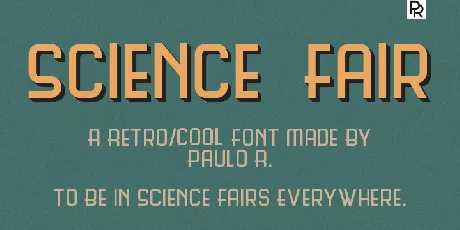 Science Fair font