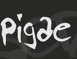 Pigae font