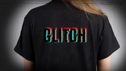 SD Glitch font