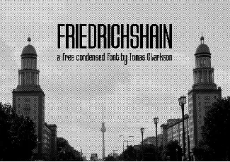 Friedrichshain Typeface font