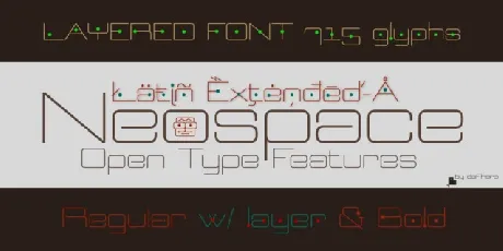 Neospace font