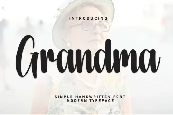 Grandma Script font