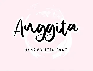 Anggita font