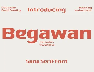 Begawan font