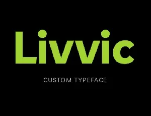 Livvic Free Family font