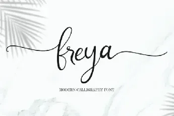 Freya font