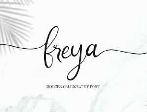 Freya font