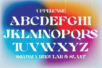 Swomun font