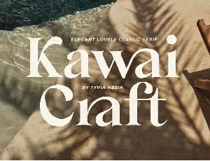 Kawai Craft font