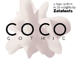 Coco Gothic Family Free font