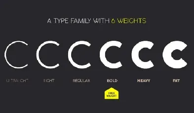 Coco Gothic Family Free font