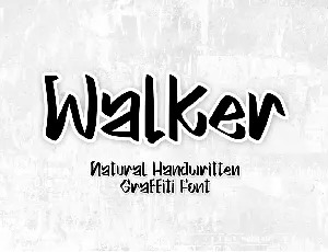 Walker - Personal Use font