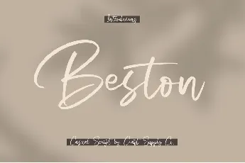 Beston Free font