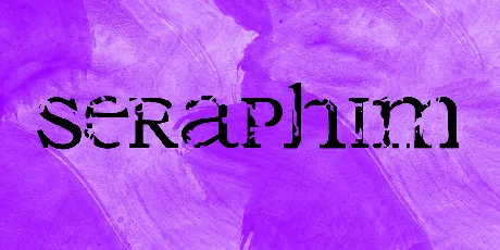 Seraphim font