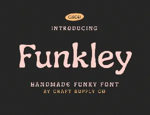 Funkley font