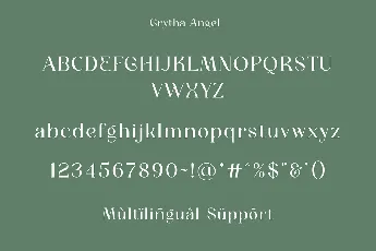 Grytha Angel font