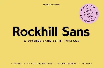 Rockhill Sans Serif font