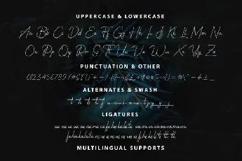 Rastery Signature font