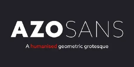 Azo sans Family font