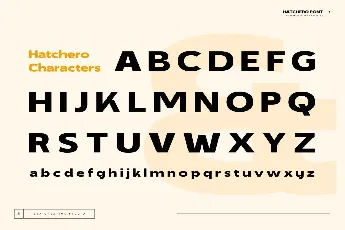 Hatchero Personal Use font