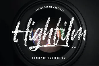 Highfilm font