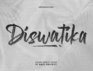 Diswatika font