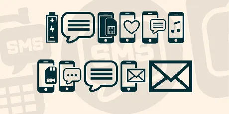 Mobile Icons font