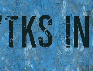 vtks ink font