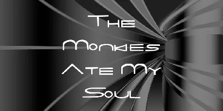 The Monkies Ate My Soul font