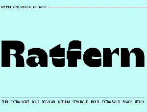 Ratfern font