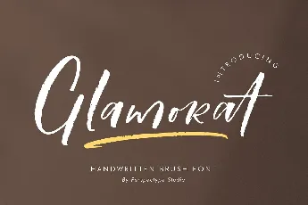 Glamorat font