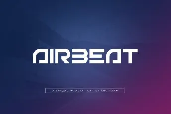 Airbeat font