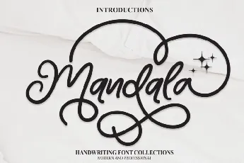 Mandala Typeface font