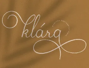 Klara font