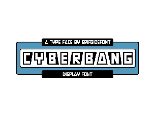 CYBERBANG font