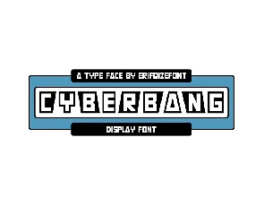 CYBERBANG font