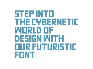 CYBERBANG font