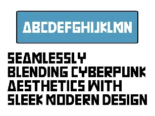 CYBERBANG font