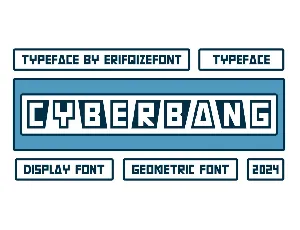 CYBERBANG font