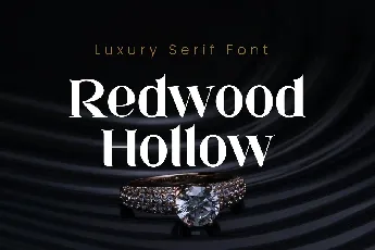 Redwood Hollow font