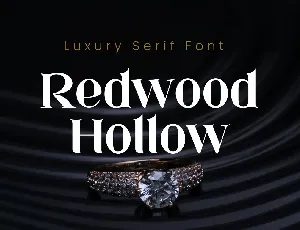 Redwood Hollow font