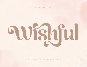 Wishful font