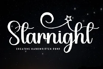 Starnight Script font