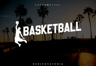 Basketball font