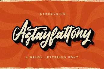 Astayfattony font