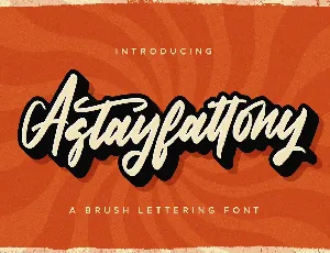 Astayfattony font