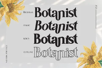 Botanist Demo font